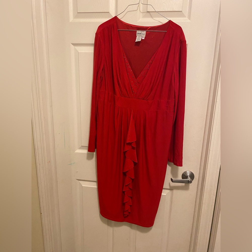Red dress